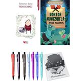 Doktor Dinozor'la Ateşe Yolculuk ve Mor Benekli 2'li Set - Kalem