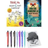 Doktor Dinozor'la Ateşe Yolculuk ve Yaşasın Ç Harfi Kardeşliği 2li Set + Hediyeli
