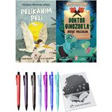 Doktor Dinozor'la Ateşe Yolculuk ve Yeniden Parlayan Güneş Pelikanım Peli 2'li Set - Kalem