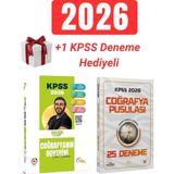 Doktrin Yayınları 2026 Kpss Doktrin Coğrafyanın Doktrini ve Coğrafya Pusulası 25 Deneme + 1 Kpss Deneme Hediye