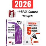 Doktrin Yayınları 2026 Kpss Önlisans Yargı ve Doktrin Genel Kültür Yetenek Tamamı Çözümlü 5 Deneme +1 Kpss Deneme Hediye