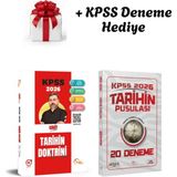 Doktrin Yayınları 2026 Kpss Tarihin Doktrini Soru Bankası ve Tarihin Pusulası 20 Deneme + Kpss Deneme Hediyeli