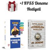 Doktrin Yayınları 2026 Kpss Vatandaşlık Soru Bankası ve Cba Vatandaşlığın Pusulası 25 Deneme + Kpss Deneme Hediyeli