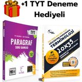 Doktrin Yayınları Karekök 2026 Tyt Paragraf Soru Bankası ve Doktrin Terminoloji Paragraf 20X35 Deneme +1 Deneme Hediye