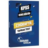 Doktrin Yayınları Kpss Coğrafya Yaprak Test (Kapak Değişebilir)