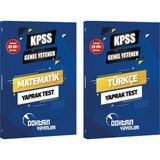 Doktrin Yayınları KPSS Genel Yetenek Matematik ve Türkçe Yaprak Testler 2 Kitap