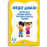 Doku AES Keşif Adası Eğitim Seti 5-6 Yaş | Maarif Modeli Tam Gün Planlar 1. Dönem | Okul Öncesi Eğitim Kitabı | Anaokulu Anasınıfı Öğretmen Etkinlik Planı ve Eğitim Materyali