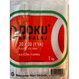 Doku Naylon Torba Buzdolabı Poşeti 1'lik 20x30