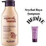 Dökülme Karşıtı Nemlendirici Canlandırıcı Işıltı Verici Argan Marula Bakım Kremi 500 ml - 1000,22 Yoğun İnci