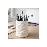 Dokulu 3D Yazıcı Üretimi Dekoratif Masa Üstü Kalemlik ve Organizer BS-KRT-02