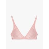 Dokulu Bralet Bikini Üstü