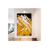 Dokulu Büyük Boy El Yapımı Yağlı Boya Tablo 94x140cm