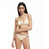 Dokulu İpli Çizgili Bikini Altı