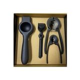 Döküm 4 Lü Set Limon Sıkacağı +ceviz Kıracağı +fındık Kıracağı+sarımsak Ezici