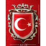 Döküm Arma Türk Bayrağı