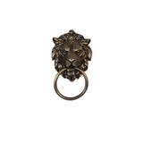 DÖKÜM Aslan Kapı Tokmağı Pirinç, Sarı Taktak, Aslan Taktak, Aslanlı Taktak Pirinç