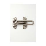 Döküm Kapı Emniyet Kilidi, Ayarlanabilir, Kapı Emniyet Kelepçesi, 10 Cm, Renk Seçenekli, Yarım Açılabilir, Güvenlik Kilidi, Kolay Montajlı, Kilit Aksesuarı - Option-1 - Ahşap