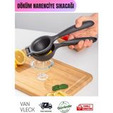 Döküm Limon Sıkacağı – Narenciye Presi, Portakal Mandalina Sıkma Aparatı, Pratik El Presi