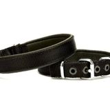 Dokuma Softlu Köpek Boyun Tasması 2 cm x 45 cm Siyah