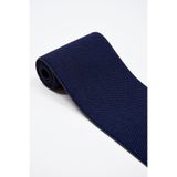 Dokumarkt 10 cm Petekli Dokuma Lastik - Korse Kemer & Bot Çizme Sert Yan Bant Lastiği - 1 Metre