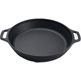 Dokumcubaba&blackbear Kaplamasız Döküm Tava Sahan 24 cm - Siyah