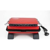 Dökümix Demir Döküm Kırmızı 1800 Watt 4-6 Dilim Ev-Sanayi-Büfe Tipi Tost Makinası Ve Izgara