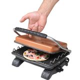 DÖKÜMİX Dökümix Plus 1800 W Organik Demir Döküm Tost Makinesi Rosegold Renkli Çift Taraflı Izgara - Bakır