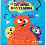 Dokun ve Keşfet - Canavar Dostlarım (Silikon Dokun Hisset Kitap)