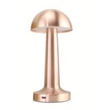 Dokunmatik Açma Kapatma USB Şarjlı Kafe Restaurant Romantik Yemek Masası Lambası (Gold Rose)