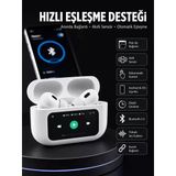 Dokunmatik Ekranlı Anc/Enc Yeni Nesil Pro Bluetooth Kulaklık Dokunmatik Ekran Yeni Nesil - Lisinya