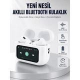 Dokunmatik Ekranlı Bluetooth Kulaklık Anc Gürültü Önleme Suya Dayanıklı Yeni Nesil