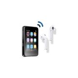 Dokunmatik Ekranlı Bluetooth Lu Mp3 Mp4 Player Ses Kayıt Dahili Hoparlör Müzik Çalar 4gb Hafızalı - Siyah