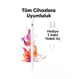 Dokunmatik Kalem Tüm Cihazlara Tablet Telefon Apple Uyumlu iPad Için Çizim & Yazı Kalemi Active Stylus Pen