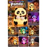 Dokunmatik Kontrollü Panda Silikon Gece Lambası Renkli Işık Modu