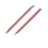 Dokunmatik Passive Stylus Kalem Tablet Telefon Bilgisayar Kalemi 2 in 1 Rose Gold