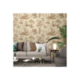 Dokusu ve Renkleriyle Dikkat Çeken Tropic Duvar Kağıdı | TROPICANO, 9909-5, Kahverengi, Kağıt Taban, Vinil kaplı, Silinebilir yüzey / 1.06x15.6 m - 16.5 m², Yüksek Kalite