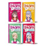 Dokuz Çocuk Yayınları Cindy Harper'ın Unicorn Günlüğü Serisi (4 Kitap Takım) 7-12 Yaş Arası Çocuklar İçin Eğlenceli Masallar
