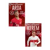 dokuzyayinlari Arda Güler - Kerem Aktürkoğlu - Benim Futbol Kahramanım /Poster - Futbolcu Kart HEDİYELİ - 2 KİTAP
