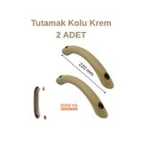 dokya dizayn Tekne veya Karavan için Tutamak Tutma Kolu 220mm Plastik - 2 adet