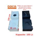 Dokya Mühendislik Karavan 105 Lt Temiz Su Deposu ( 1 Adet- Beyaz)