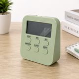 DOL-288 YEŞİL Öğrenci Masaüstü Dijital Timer | Alarmlı Geri Sayım, Kronometre ve Saat Modu | Büyük LCD Ekran | Manyetik Zamanlayıcı-DOL288