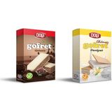Dola Glutensiz Kakaolu ve Vanilyalı Gofret 100 gr 2 Adet Gluten Free - 200 gr