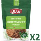 Dola Glutensiz Keçiboynuzu Unu 400 gr - 2 Adet - 800 gr
