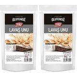 Dola Glutensiz Lavaş Unu 400 gr 2 Adet