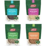 Dola Glutensiz Tohum Chia Tohumu Keten Tohumu Beyaz Kinoa Karabuğday 4 x 400 gr - 1,6 kg