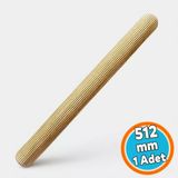 Dolap Gardırop Mutfak Banyo Kulbu Modern Tasarım Altın Çizgili Kulp 512 Mm Uzun Metal