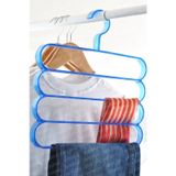 Dolap İçi 4 Katlı Plastik Elbise Pantolon Eşarp Şal Askısı 4 Katlı Pratik Askı