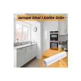 Dolap Kaplama Folyosu Parlak Lake Görünüm Kendinden Yapışkanlı Beyaz 152cm x 6mt F