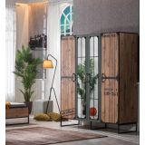 Dolap Urlu 18381 Loft Model İnavasyon Ürün 4Kapı Metal Yüksek Ayak Kalite Malzeme