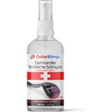 Dolar Kimya 100 ml DermaRoller Temizleme Solüsyonu Kokusuz Alkollü Sprey ile Derinlemesine Temizlik